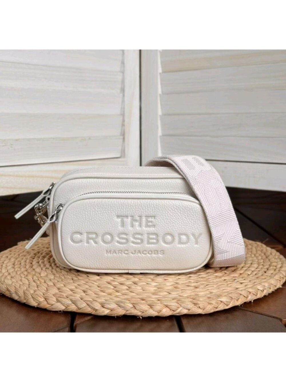 Marc Jacobs The Crossbody Bag Cotton White OS